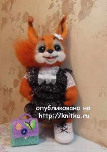 Вязаные игрушки - работы Ирины