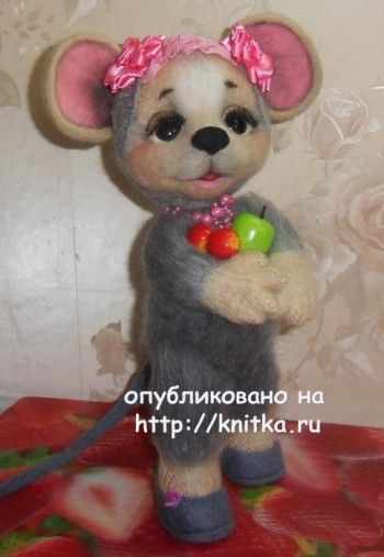 Вязаные игрушки - работы Ирины