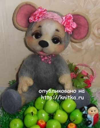 Вязаные игрушки - работы Ирины