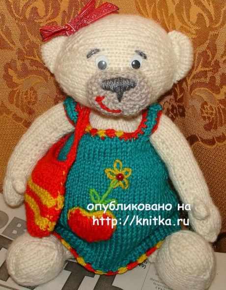 вязаные спицами игрушки