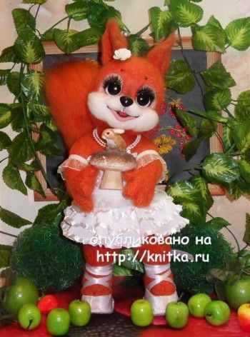 Вязаная игрушка - работа Ирины
