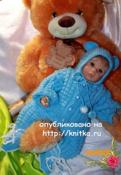 комбинезон спицами