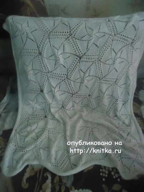 детский плед спицами