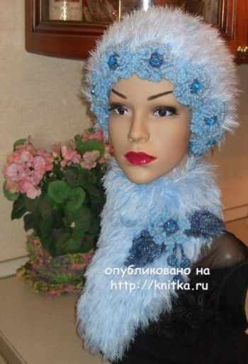 Шубка для снегурочки - работа Марии Казановой