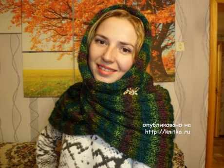 снуд спицами, пошаговое описание снуд спицами, пошаговое описание