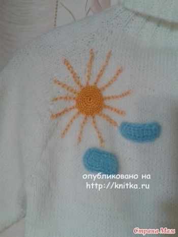 Свитер для мальчика - работа Татьяны Александровны