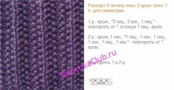 Жемчужная резинка с широкой полосой