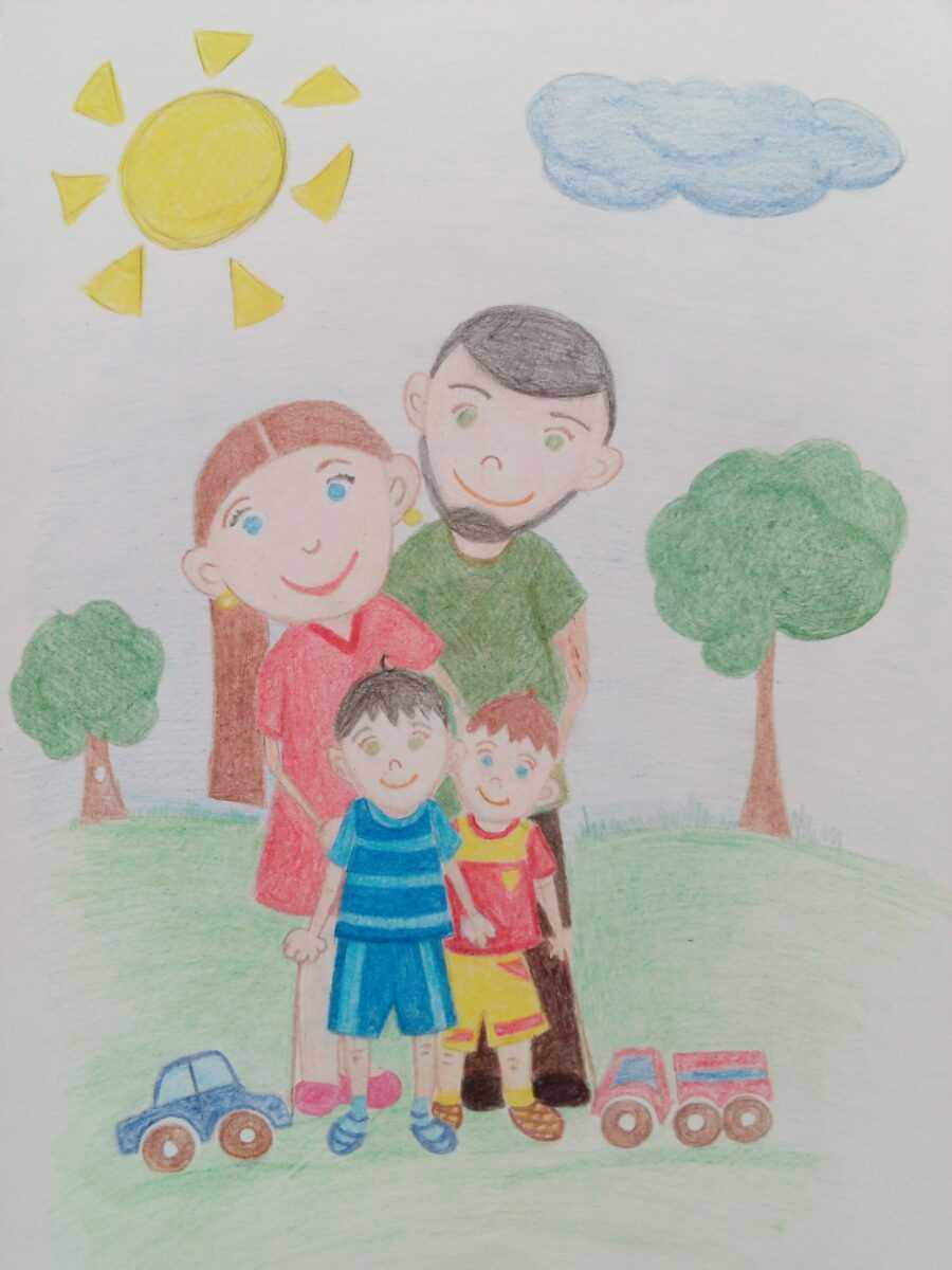 Рисунок на тему семья легко. Рисунок моя семья. Рисунок семьи детский. Детские рисунки семьи. Моя семья рисунок детский.